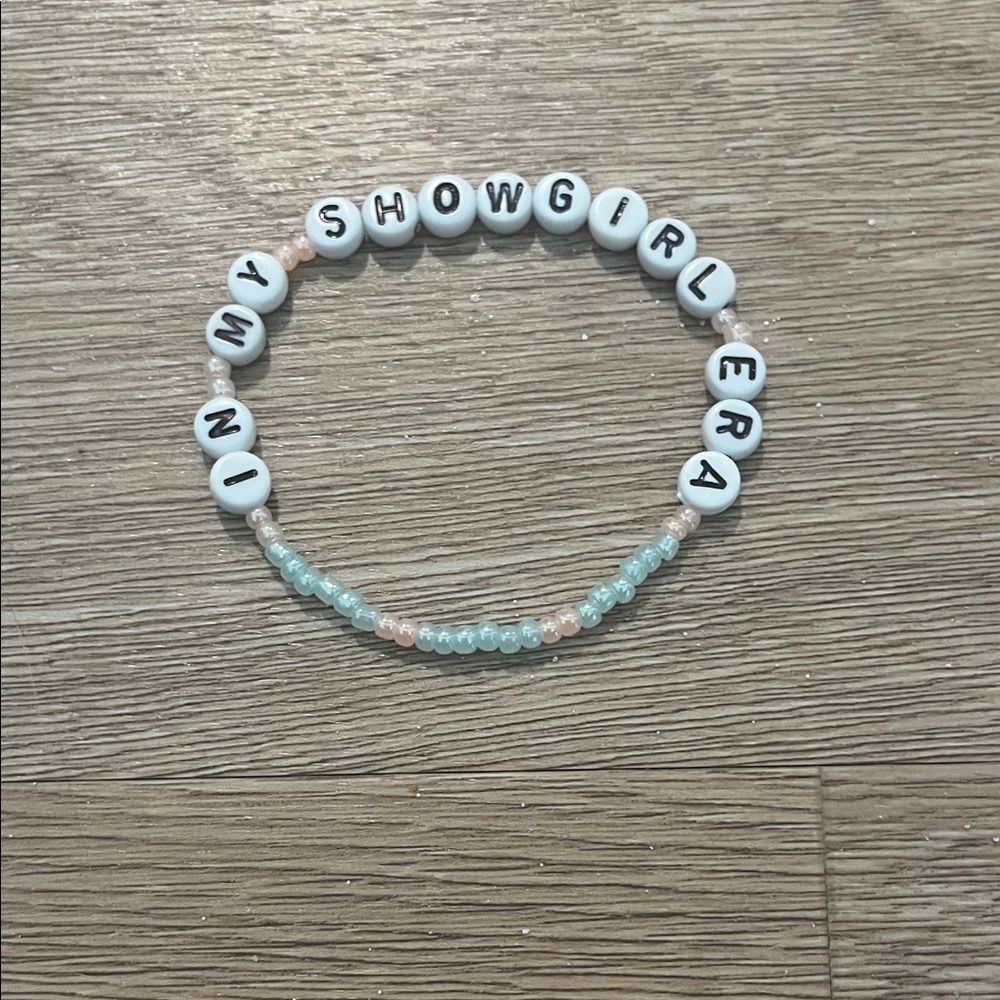“In My Showgirl Era” Beaded Friendship Bracelet